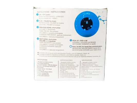 Cassa Bluetooth per doccia
