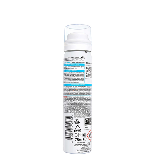 GARNIER Super UV overmakeup MIST 50+